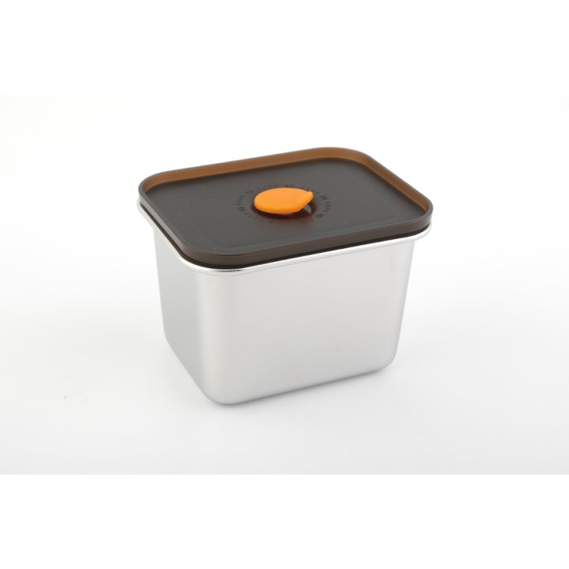 Dóza na potraviny sada 3 ks s víkem 550, 1500, 2100 ml