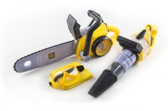 Akumulátorový fúkač a reťazová píla Toy G21 DELUXE TOOLS