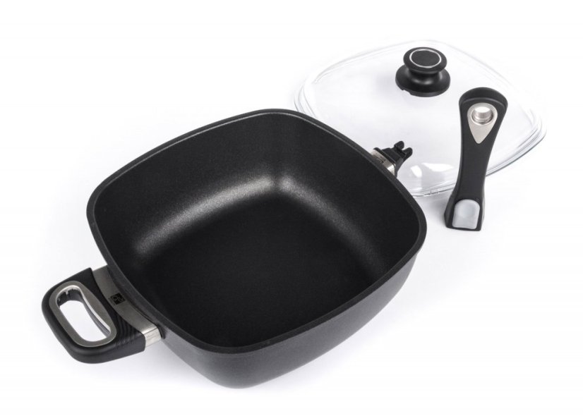 Hlboká panvica G21 Cook 26 cm s pokrievkou a odnímateľnou rukoväťou