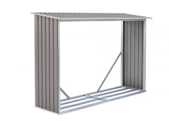 Magazin lemn G21 WOH 181 - 242 x 75 cm, gri