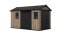 Casă de grădină Keter Apex 7,5 x 13 Ashwood, cu podea