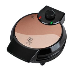 Vaflovač na 5 vaflí ve tvaru květu Rosegold Metallic Line