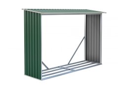 Magazin lemn G21 WOH 181 - 242 x 75 cm, verde