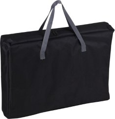 Kempingový nábytek skříňka skládací 60 x 97 cm černá Kempingový nábytek skříňka skládací 60 x 97 cm černá