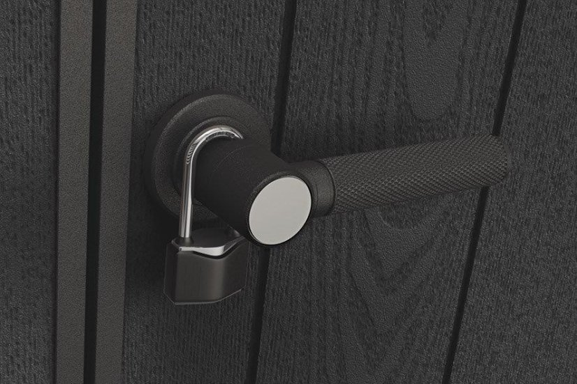 Casă de grădină Keter PENT Signature 7x7 Vertical maro, cu podea