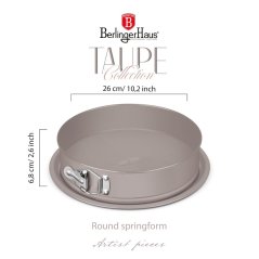 Forma na dort s nepřilnavým povrchem 2v1 Taupe Collection Forma na dort s nepřilnavým povrchem 2v1 Taupe Collection