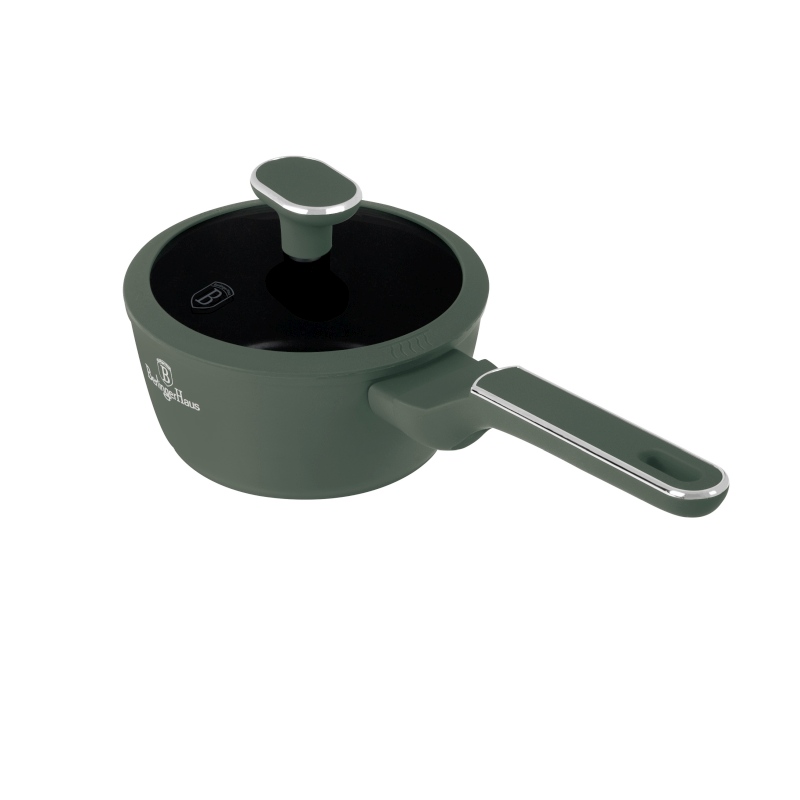 Rendlík s poklicí s titanovým povrchem 16 cm Matte Green Collection
