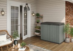 Cutie de grădină Keter SIO Darwin 1150 l verde