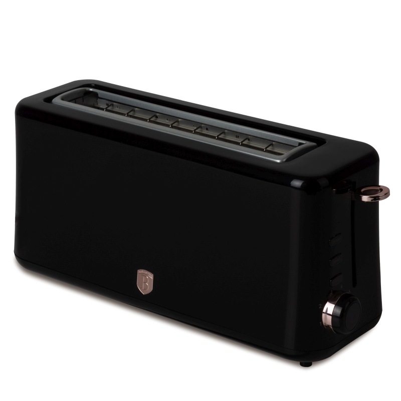 Topinkovač nerez 980W s dlouhým slotem Black Rose Collection