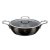 Pekáč s poklicí s titanovým povrchem 24 cm Shine Basalt Collection