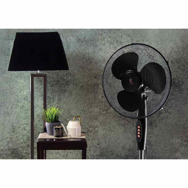Ventilátor stojanový 40 cm Black Rose Collection