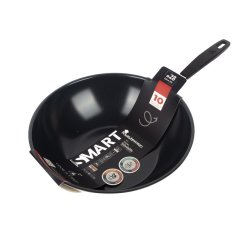 Pánev WOK s nepřilnavým povrchem SMART 28 cm stříbrná