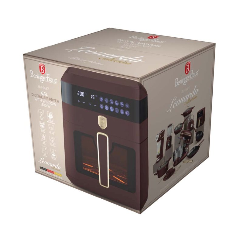 Horkovzdušná fritéza digitální 6,3 l Leonardo Collection