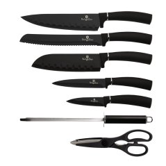 Set de cuțite într-un suport 8 buc. Colecția Matte Black Set de cuțite într-un suport 8 buc. Colecția Matte Black