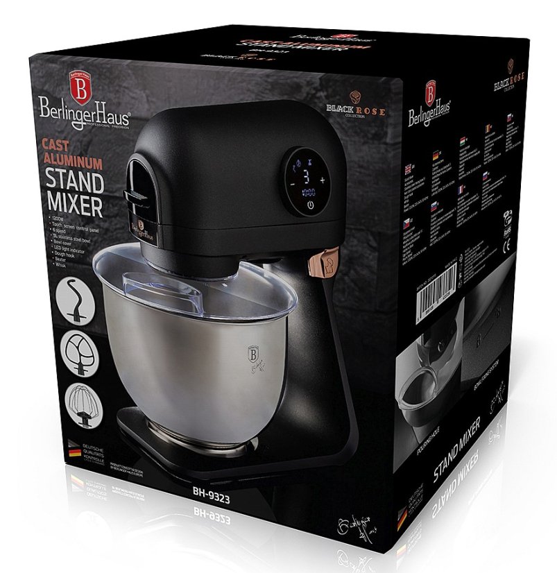 Kuchyňský robot digitální 1200 W Black Rose Collection