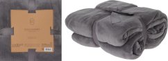 Deka fleece 180 x 230 cm ESSENTIALS sivá