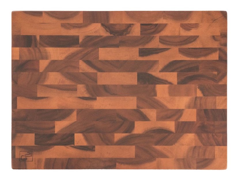 G21 Akáciový sekáčik na mäso 520 x 390 x 40 mm