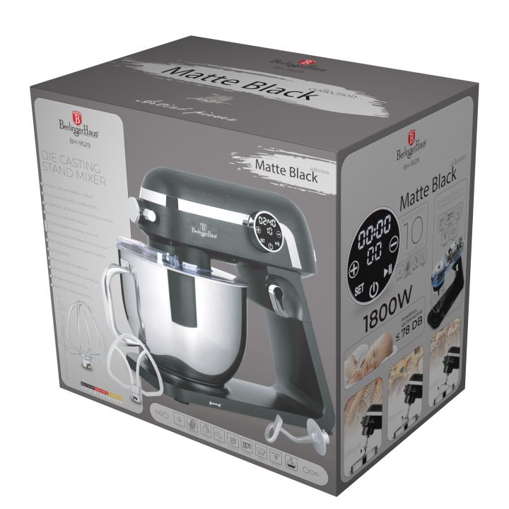 Robot de bucatarie 1800 W Colectia Matte Black