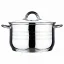 Kastrol s poklicí nerez 18 cm Gourmet Line