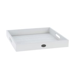 Juego de bandejas para servir 3 piezas blanco