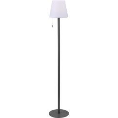 LED lampa stojanová černá 106 cm