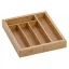 Bufetă pliabilă KALMA bambus 28,5-39x33x5cm