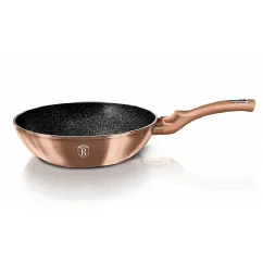 Pánev Wok s mramorovým povrchem 28 cm Rosegold Metallic Line