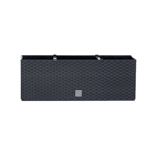 Samozavlažovací květináč Prosperplast Rato Case 51,4 x 19 x 18,6 cm antracit