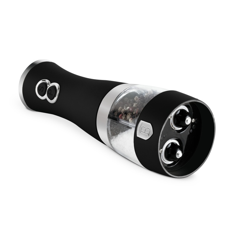 Elektrický mlýnek na pepř a sůl 2 v 1 Black Collection