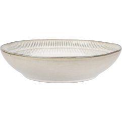 Talíř hluboký sada 6 ks  20 cm šedá kamenina