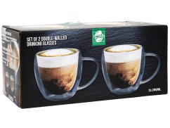 Sklenice na cappuccino sada 2 ks 280 ml