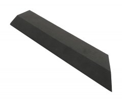 Bandă de tranziție G21 Ebony pentru plăci WPC, colț 38,5 x 7,5 cm (dreapta)