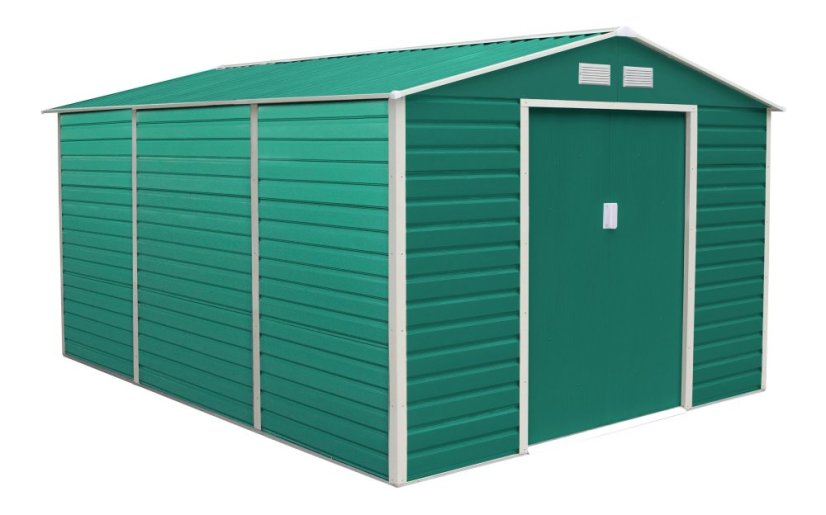 Casuta de gradina G21 GAH 1300 - 340 x 382 cm, verde