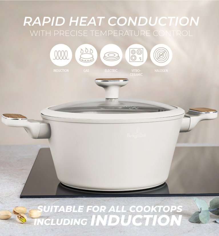 Sada nádobí s titanovým povrchem 10 ks Sahara Nordic Collection