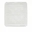 Alfombra de ducha KRETA PVC blanca 55x55cm