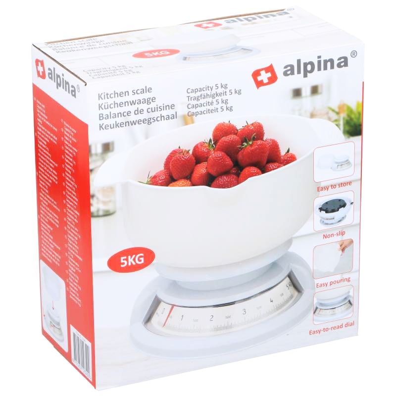 Cântar mecanic de bucătărie 5 kg