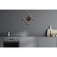 Kuchyňské nástěnné hodiny Black Rose Collection I