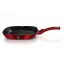 Grilovacia panvica s mramorovým povrchom 28 cm Burgundy Metallic Line – dizajnová vada