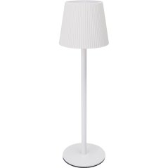 Stolná lampa 10 x 36 cm biela
