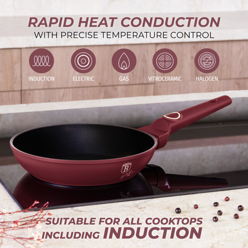 Sada panvíc s titánovým povrchom 3 ks Leonardo Collection