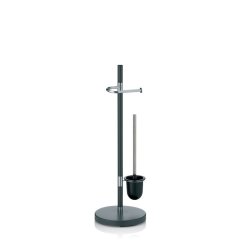 WC set SINERIO kov antracit pr. 25cm x v. 76,5cm