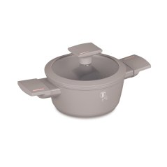 Kastrol s titanovým povrchem a poklicí pro děti 14 cm Taupe Collection