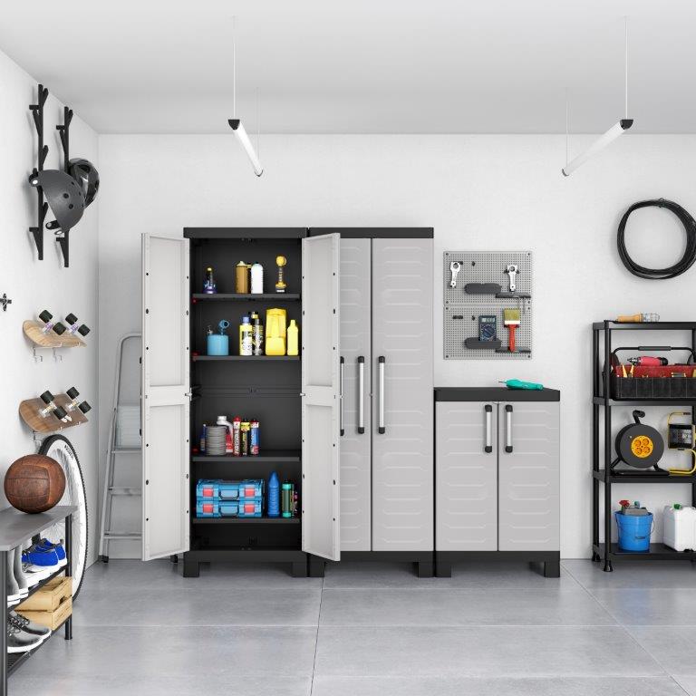 Cabinet Keter Detroit Low gri
