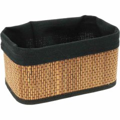 Sada košíků 3 ks bambus/len