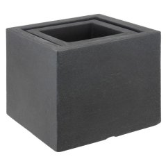 Květináč čtvercový sada 2 ks Květináč čtvercový sada 2 ks
