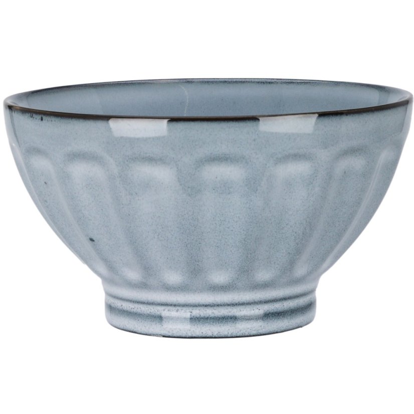 Jídelní sada 16 ks kamenina modrá