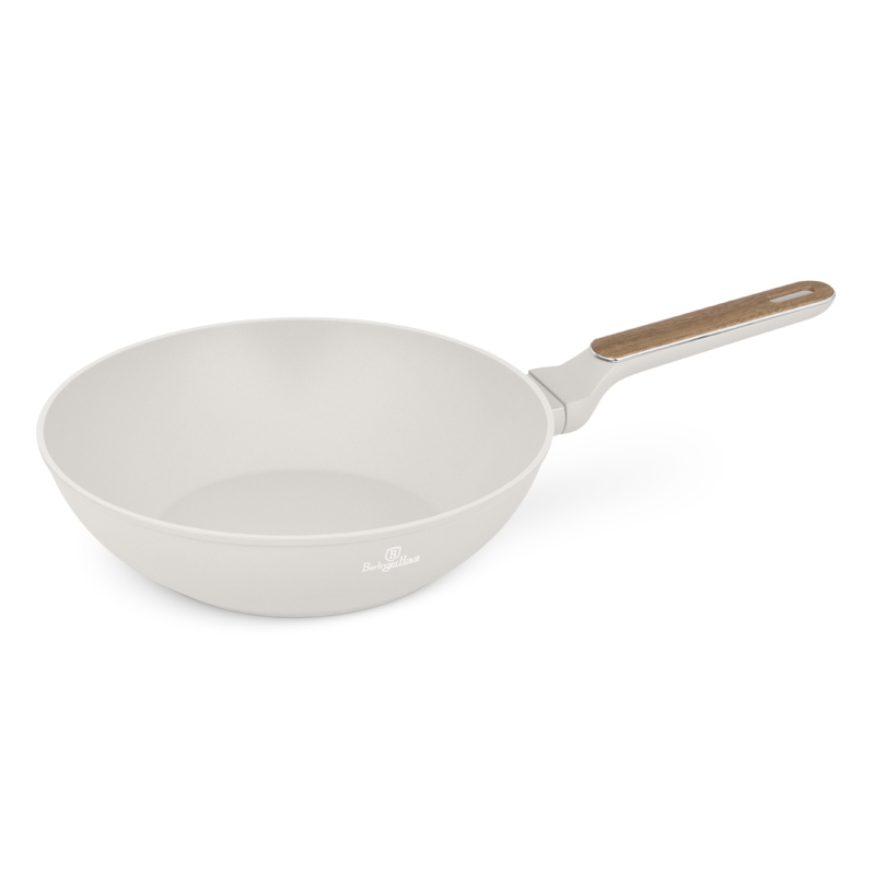 Pánev WOK s titanovým povrchem a poklicí 28 cm 28 cm Sahara Nordic Collection