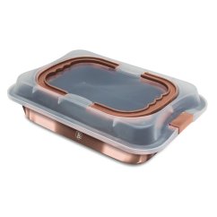 Bandeja de horno con tapa portátil Colección Black Rose
