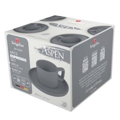 Sada hrnků na espresso 4 ks 100 ml Aspen Collection