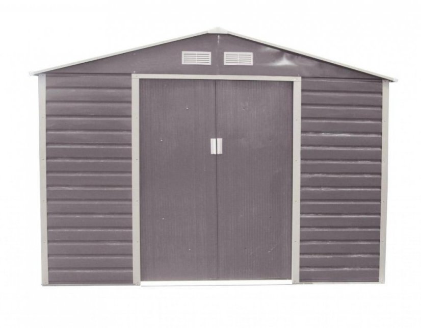 Casuta de gradina G21 GAH 706 - 277 x 255 cm, gri